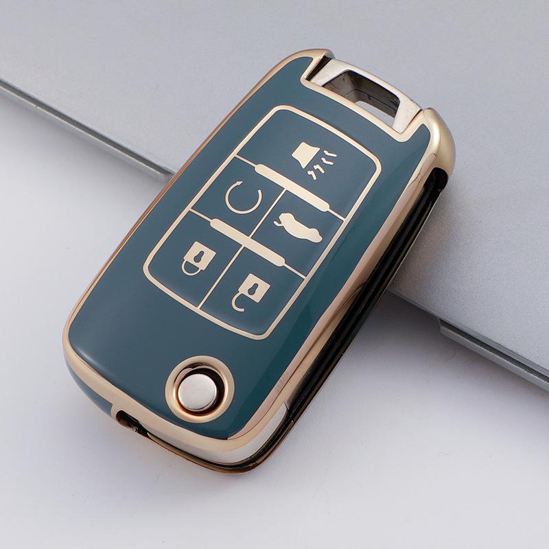 For Buick Yinglang Car Key Set GT LaCrosse Encora Folding Protective Case Chevrolet Malibu Buckle