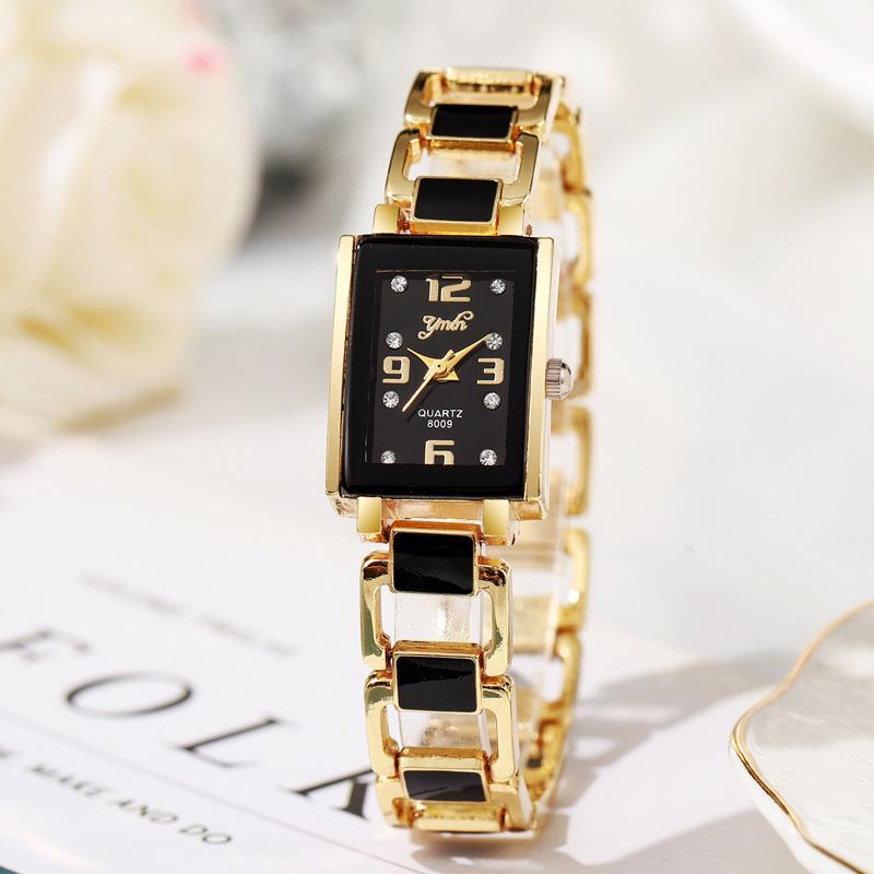 Women's Ceramic Strap Quartz Watch with Luxury Bracelet