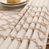 Verdickte Leinen Bestickte Tischdecke Premium Einfache Esstischdecke Kaffeetischdecke Tischdecke Dekorative Quadratische Tischdecke