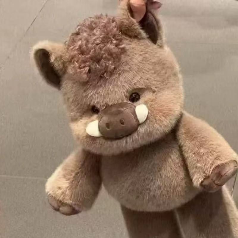 Generic Pink Pig Plush Toy Soft Fluffy Stuffed Doll Cuddly Sleep Companion Pillow For Kids Toddlers Bedtime Comforting Plushie