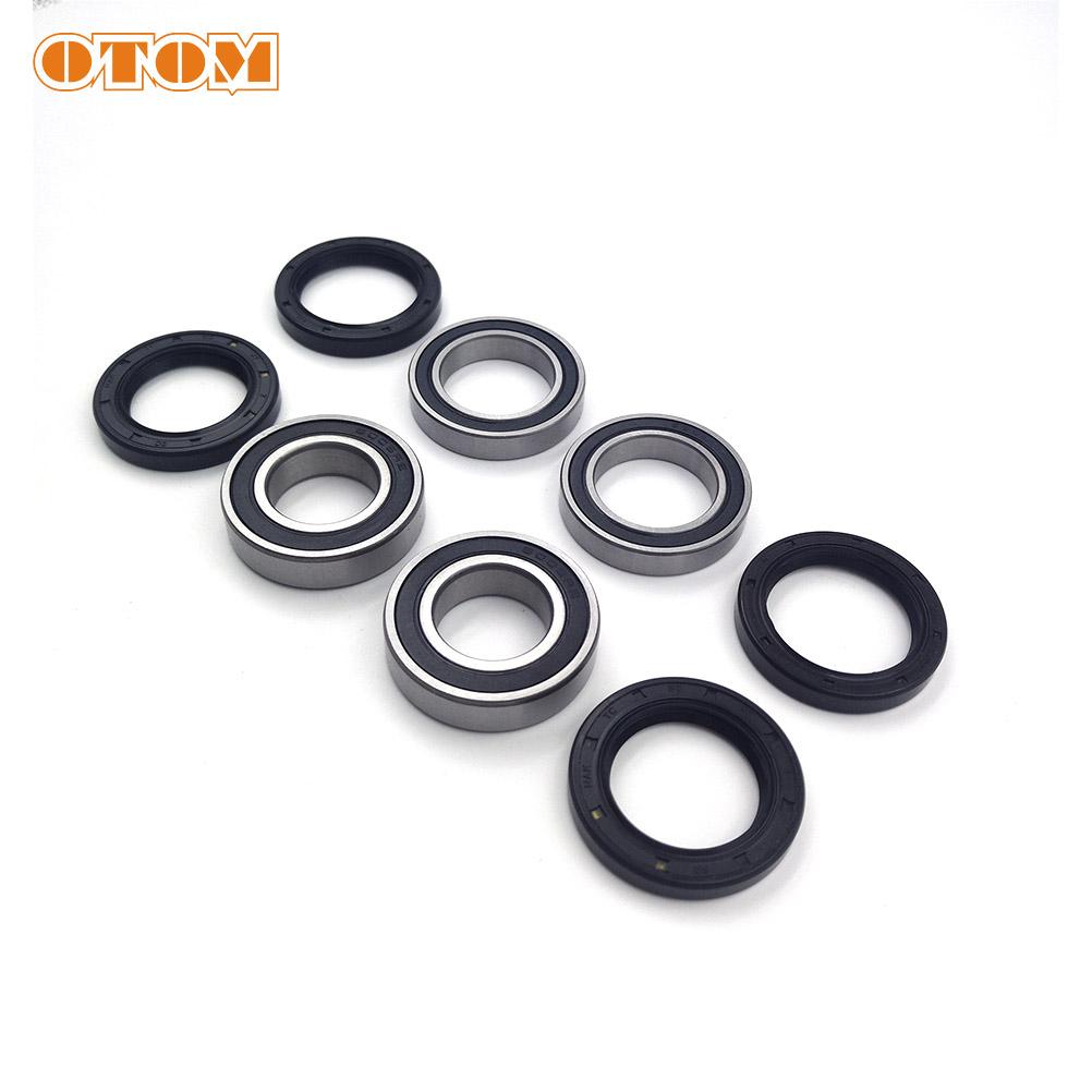 2Pair Motorcycle Front Rear Wheel Hub Bearing Oil Seal Gaskets Kit For KTM EXC SX SXF XC XCW HUSQVARNA FE TC TE Motocross Parts