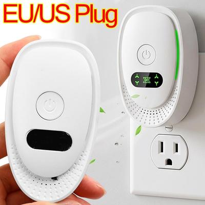 Mini Negative Air Purifier Plug-In Negative Ion Generator Dust Smoke Odor Remove for Home Bathroom Pet Air Cleaner Fresheners