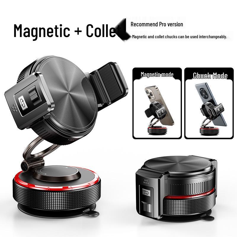 

2026 Magnetic Phone Holder: Portable, Foldable, Adjustable Car Mount & Vacuum Suction Desktop Stand
