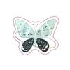 Gradient Butterfly Cute PP Clip Paperclip Cartoon Memo Clip Acrylic Paper Clip  Desk Organizer