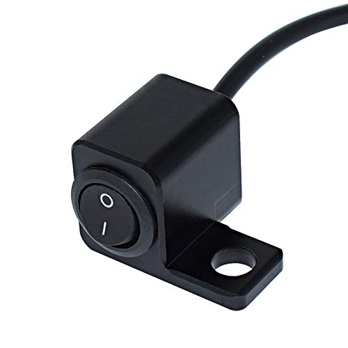 

CNC Motorcycle Handlebar Switch ATV Bike ON OFF Headlight Fog Light Switch Waterproof Overload Protection чёрный