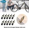Set 10 Bucăți Tip Germania Set Valve Bicicletă Compatibil cu Lemn Dunlop Anvelopă Bicicletă Olandeză Înlocuire Cupru Argintiu Piese Bicicletă Valve Tije 1
