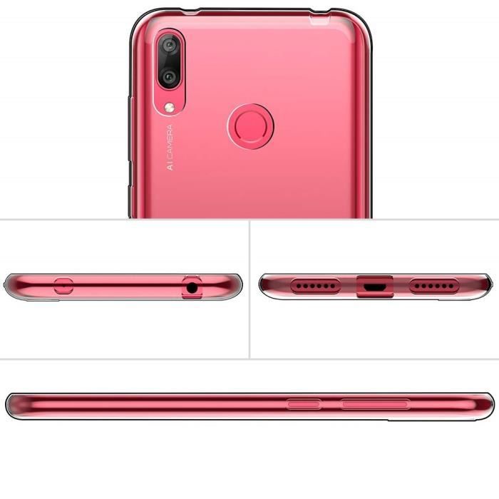 Case - Phonillico® - Huawei Y7 2019 - Flexible Protection - Silicone Gel TPU - Ultra Slim