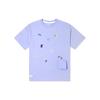 Set In Sleeve T Shirt Women's Light Purple 10024358-A02
