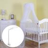 Durable Mosquito Net Stand White Canopy Holder Rack Mosquito Bar Frame  Baby Kids Room