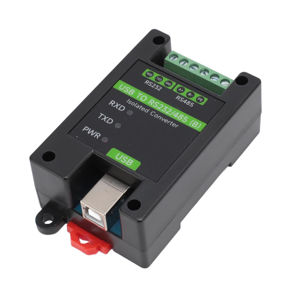 USB to RS232 RS485 Converter FT232RNL Chip Industrial Grade Isolated USB Converter with 3 LED Indicator for Windows for