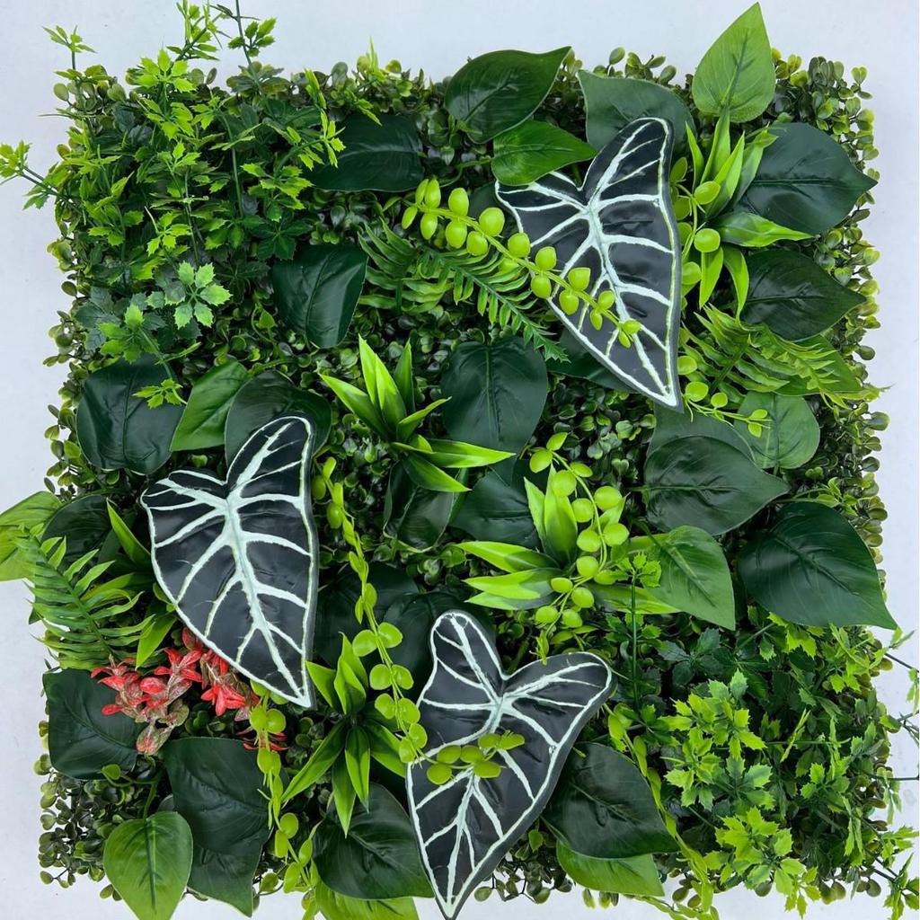 3D Bionic Plant Wall Decor - Indoor/Outdoor Artificial Greenery & Flowers