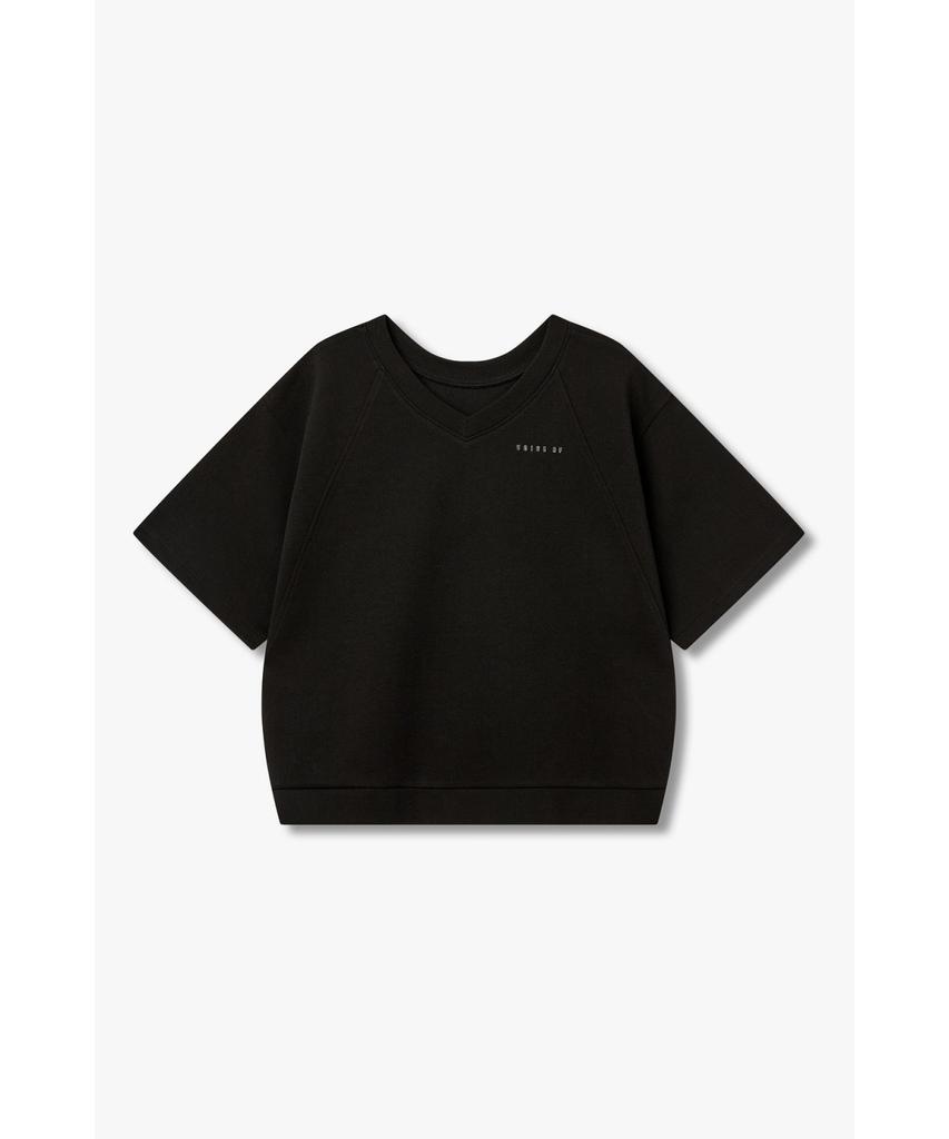 Bobeu Embroidered Two-Way T-Shirt_Black 7156240008