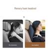 Universal Four-Season Car Neck and Lumbar Support Pillow with Memory Foam