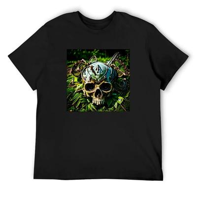 T-shirt Crâne v3 vêtements d'été de créateur de luxe hauts grande taille chemises homme t-shirt graphique