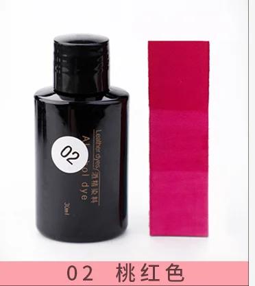 30ml/Flasche Lederalkohol-Farbstoff pflanzlich gegerbt DIY-Farbstoff Pigment verdünnbar
