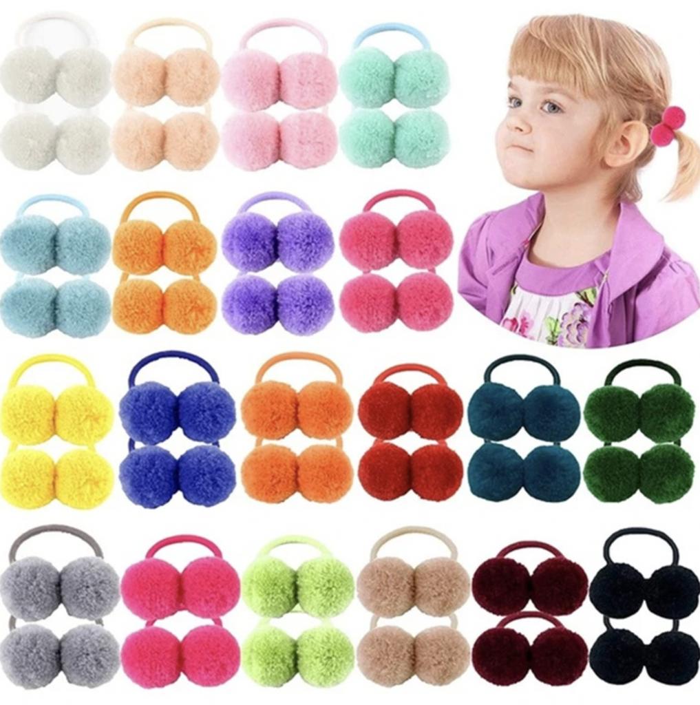 Κοριτσίστικα Λαστιχάκια Μαλλιών Ελαστικά Λαστιχάκια Μαλλιών Σχοινάκι Δέσιμο Μπάλα Πονυτέλα Κρατητήρες για Παιδί Νήπια Κορίτσια Παιδικά Αξεσουάρ Μαλλιών