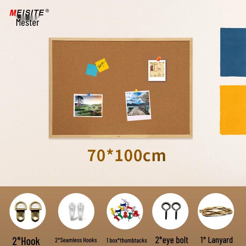Creative Cork Board Photo Wall - Kindergarten Theme for Home, Office, Dorm