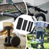 Motorcycle Steering Wheel Cover, Fitness Equipment Handle Grip, Dual Opening Design Buffer Sponge Grip