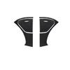 Carbon Fiber Interior Rear Door Armrest Cover Trim For Mercedes-Benz W211