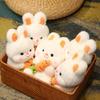 Endearing Plush Short Bunny With Carrot  Kids Perfect Birthday Gift Celebrations
