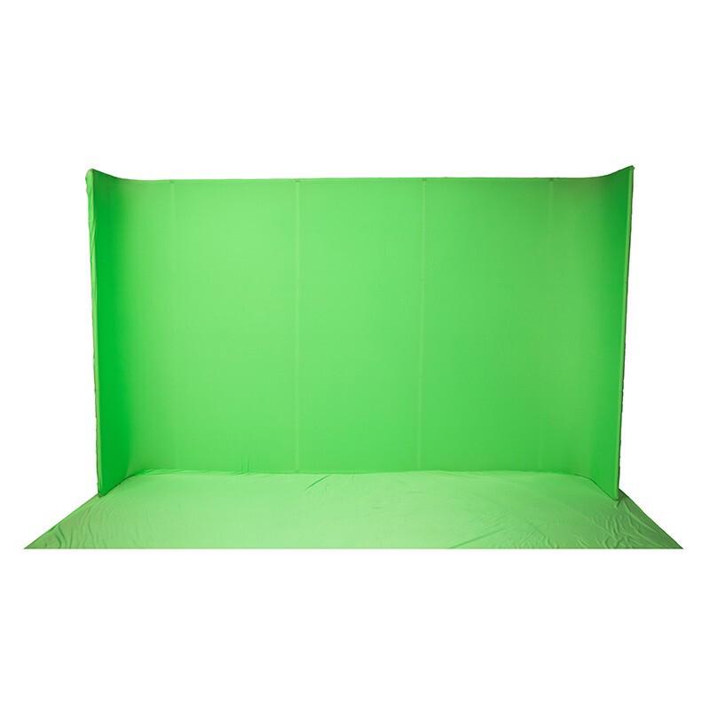 Yangming 3.5m Portable Green Screen for Virtual Studio Chroma Keying MG-35