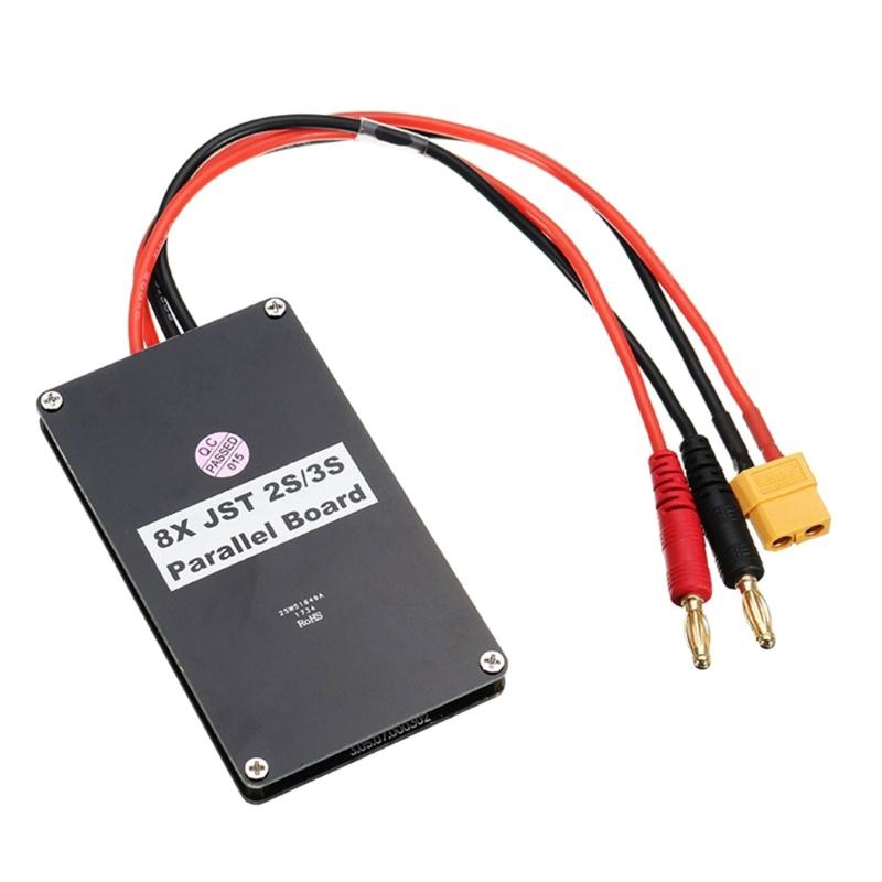 XT60 Plug 1S-3S Lipo Battery Upgrade Version Parallel Charging Board For IMAX B6 Balance Charger