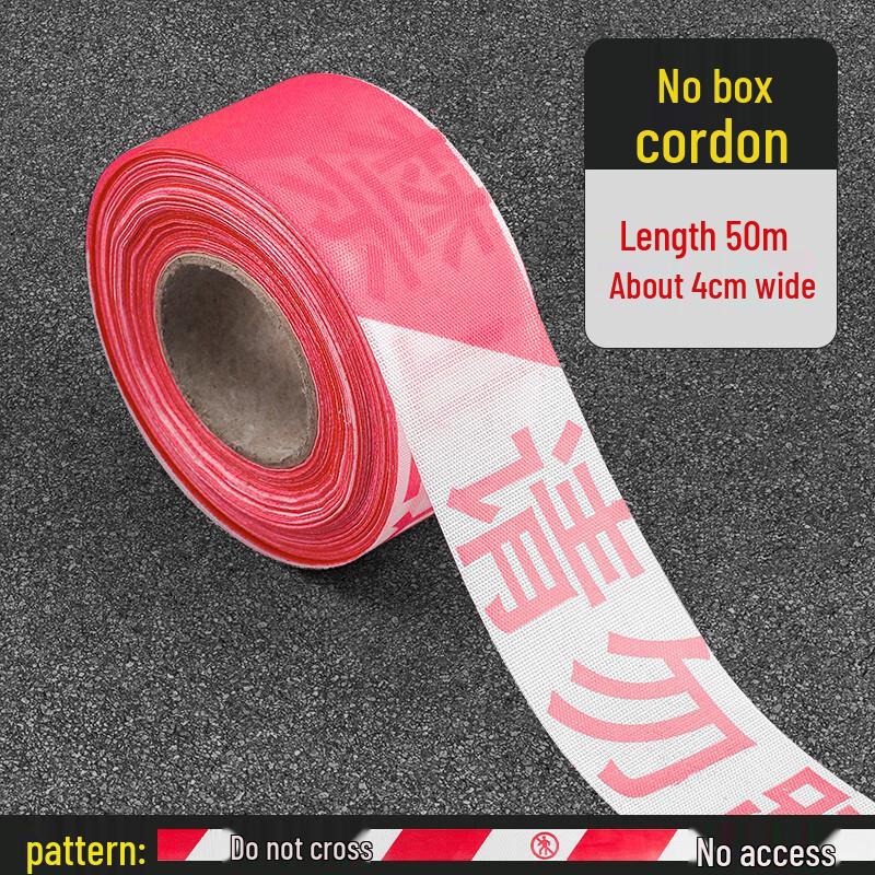Disposable Retractable Safety Warning Barrier Tape