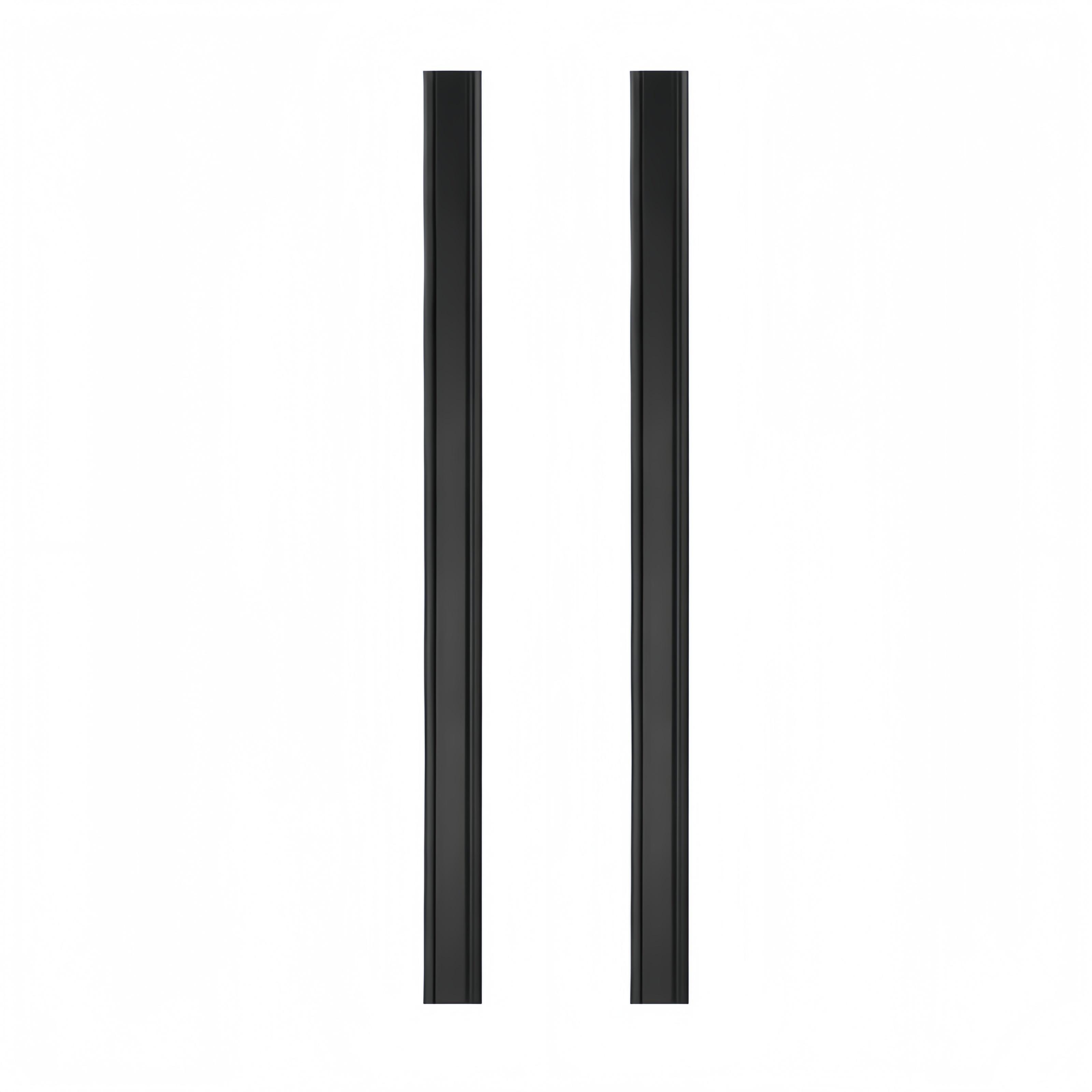 

2pcs Car Universal Side Window Wiper Removes Water Mist and Rainwater From The Window Glass with Double Scraping Rubber Strips