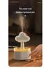 Silent Desktop Rainbow Raindrop Aromatherapy Humidifier & Remote-Control Essential Oil Diffuser