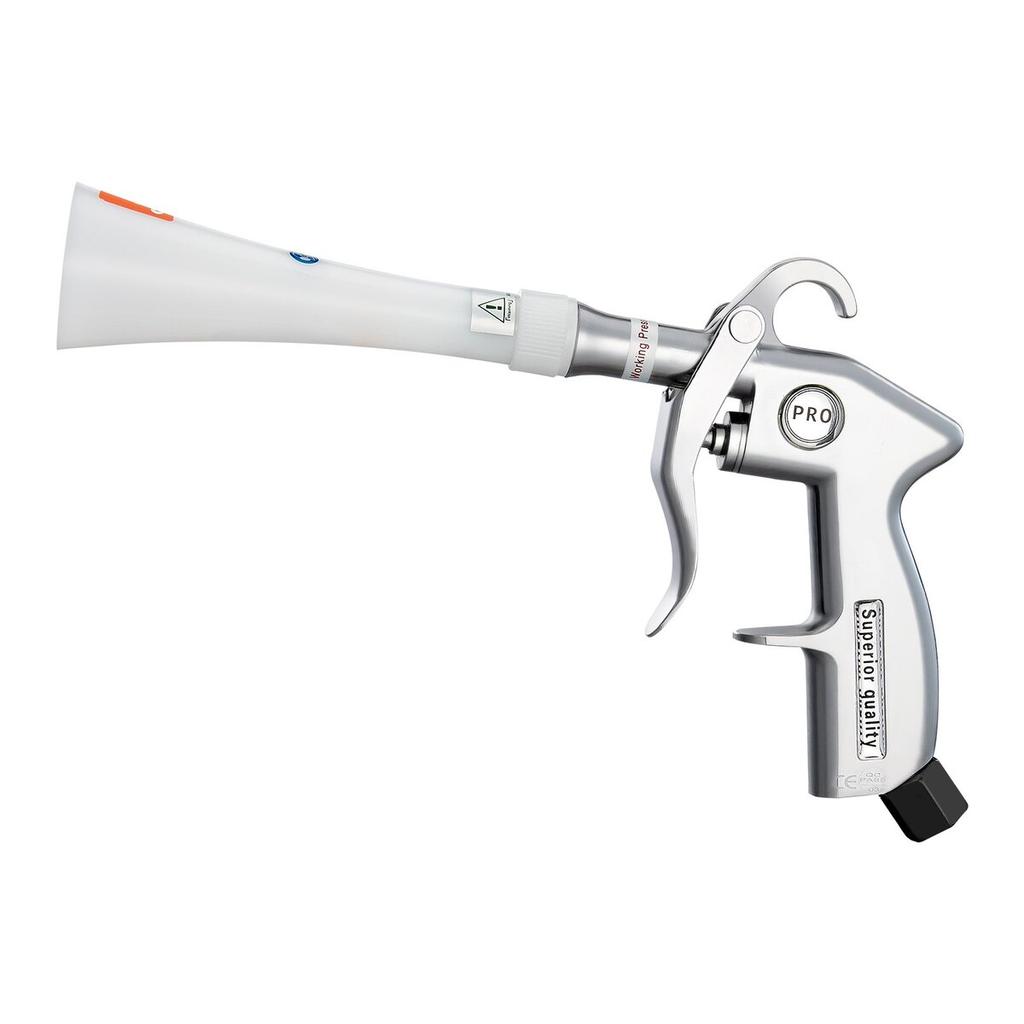 Car Cleaning Gun 6-9.2 Bar High-Pressure Air Blow Gun 2 Nozzles Blast Dust