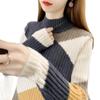 Women's Thick Warm Sweater - Autumn/Winter 2025 High Neck Loose Knit Pullover