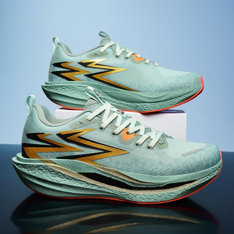 Running Shoes Carbon Board Speciality Marathon Men Sports Breathable Lightweight Women's Comfortable Athletic Nonskid Sneakers