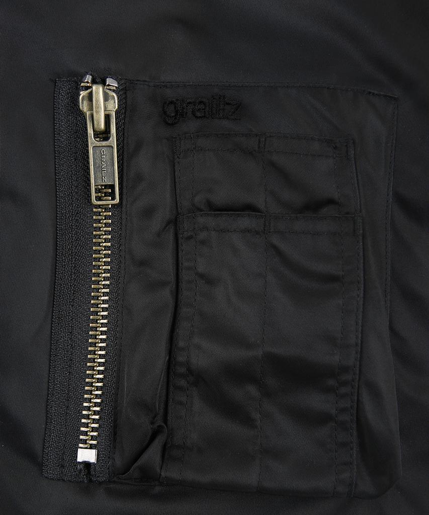 grailz Monster Bomber Jacket [Black]