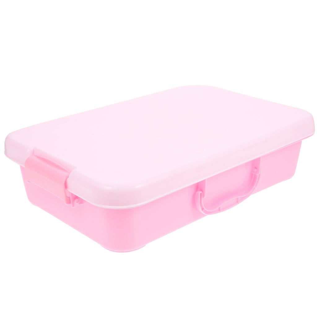 Sand Table Storage Box Handheld Sandbox Sand Tray With Lid Portable Sandbox Kids Sand Tray Toy Portable Handheld