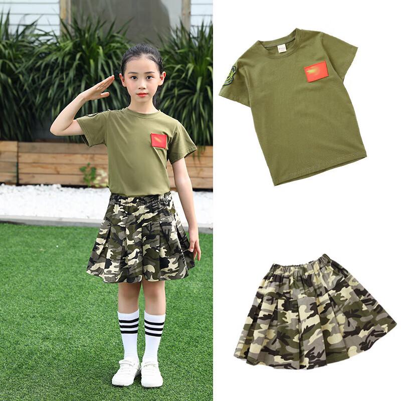 Children's Camouflage Uniform Set