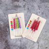 Colorful Creative Smokeless Birthday Candle Toppers for Children’s Party