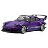 MODEL MODEL 1/64 RWB 930 Purple Diecast Model Car MM64-RWB930-003 Collectible Miniature Vehicle