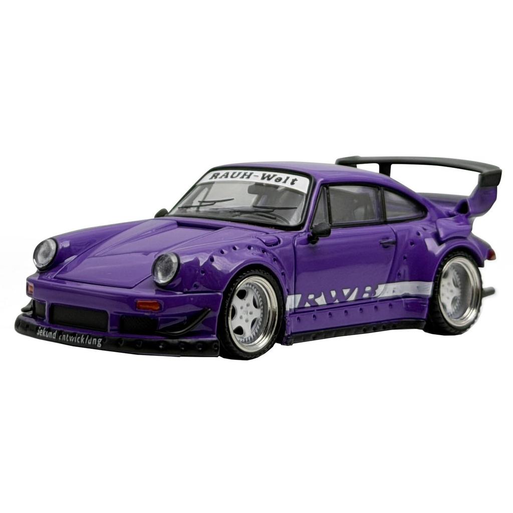 MODEL MODEL 1/64 RWB 930 Purple Diecast Model Car MM64-RWB930-003 Collectible Miniature Vehicle