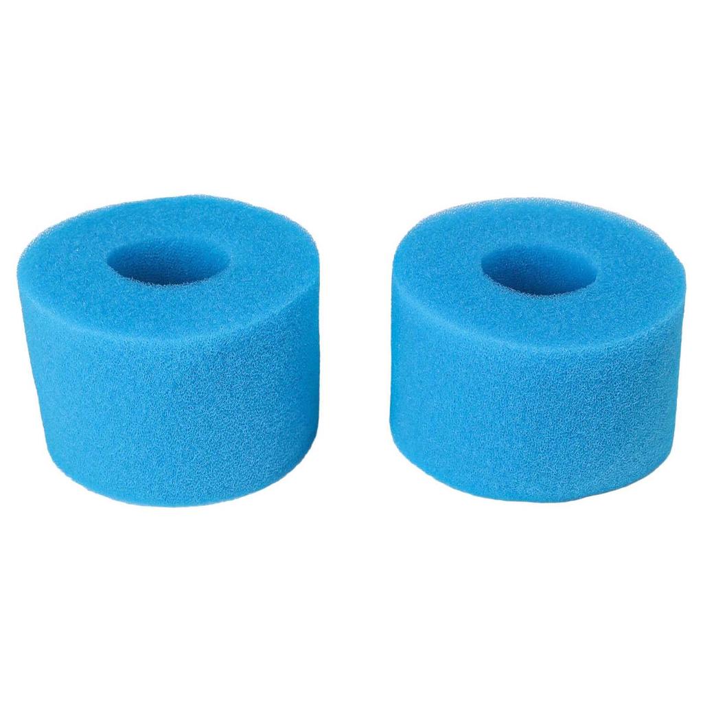 Washable Foam Filter Kit for S1 VI Spa Cleaners - 2-Piece Lay-In Reusable Filter Sponge To Support Sustainable Pool Maintenance