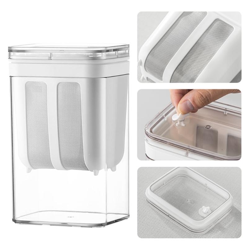 Manual Yogurts Strainer Stainless Steel Strainer Efficient Whey Separation Tool for Breakfasts Desserts and Healthy Meals