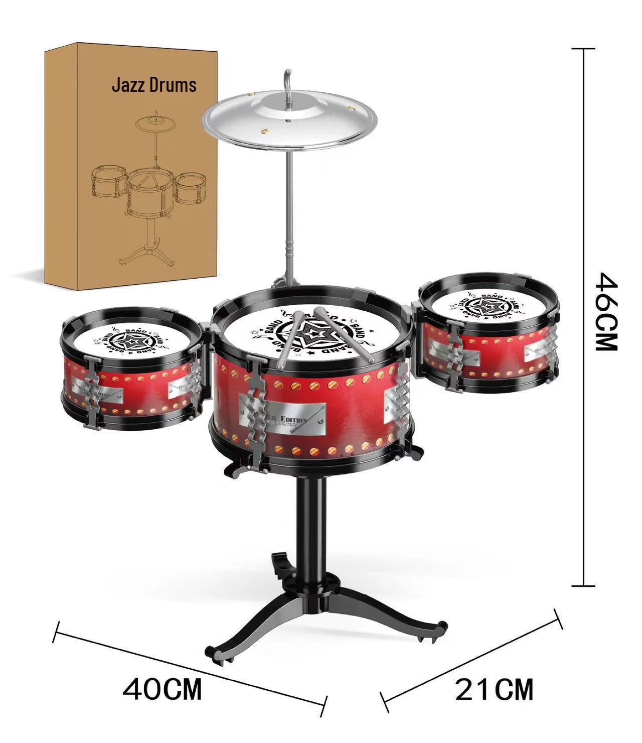 

Kids Interactive Jazz Drum Toy - Early Music Education Percussion Gift