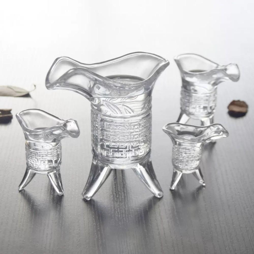 Ancient Crystal Glass Cup Retro Baijiu Cup New Cocktail Cups