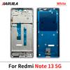 Back Battery Cover Rear Metal Front Housing Middle Frame Bezel Plate Parts For Xiaomi Redmi Note 13 4G 5G Note 13 Pro Plus 5G