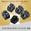 Overload Protector PTC Start Relay Cooler Efficient For Compressor Replacement 1/3Pins Accessories For Mini Fridge High Qulity
