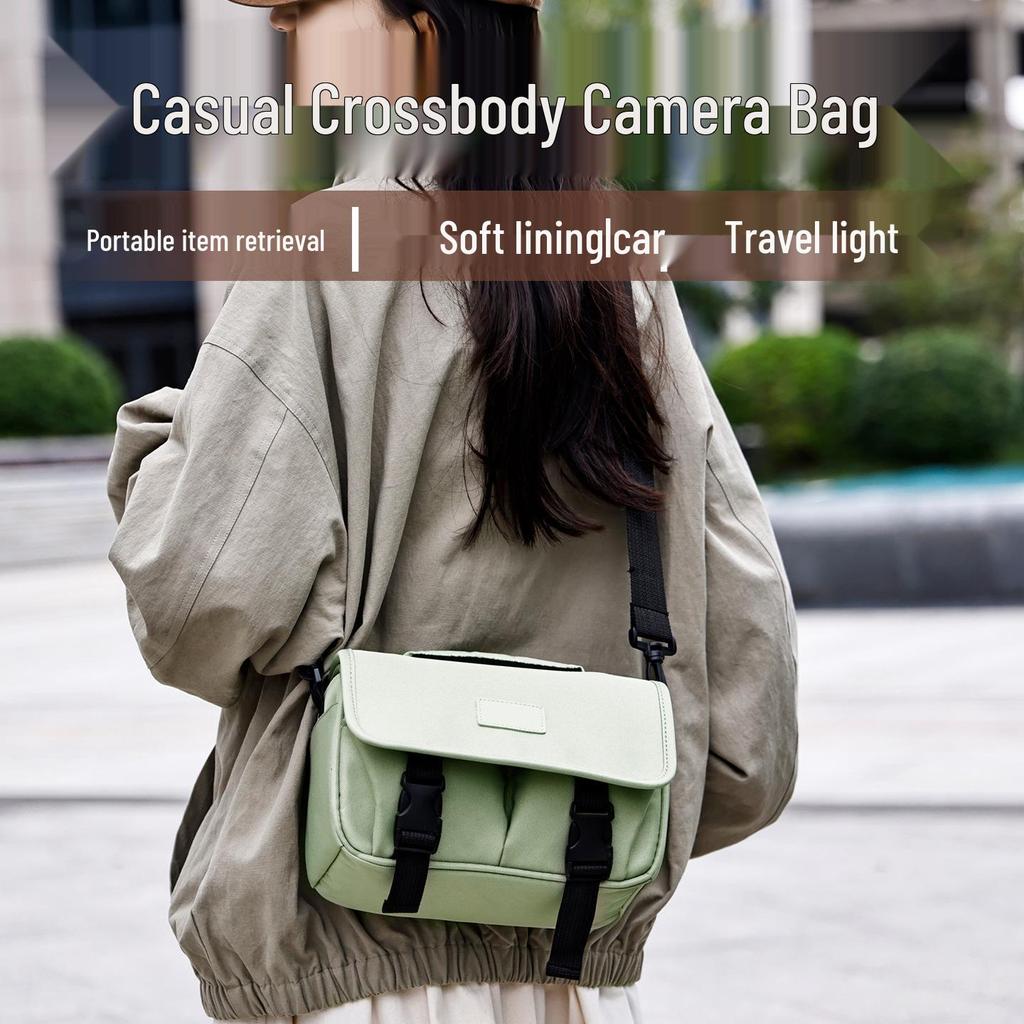 Waterproof Portable Camera Bag for Canon, Sony, Fuji, Nikon SLR/Mirrorless - Single Shoulder Photography Bag