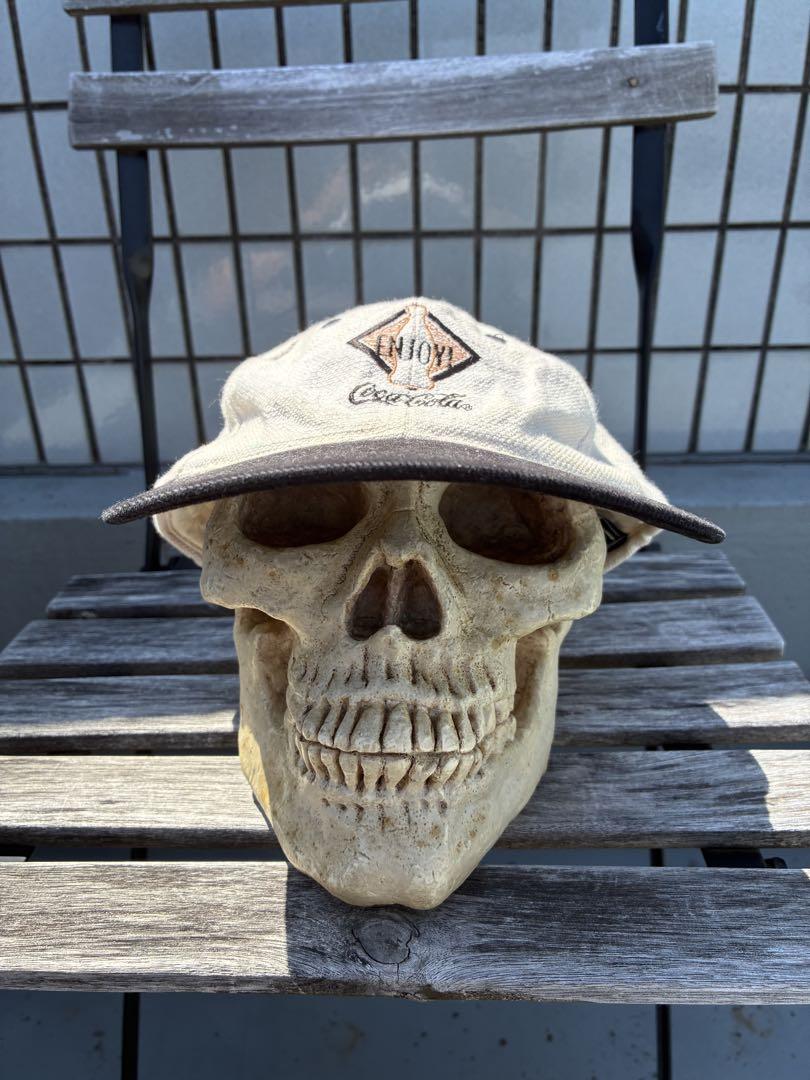 

[USED] Coca-Cola 2-Tone Cap Vintage Beige/Black Corporate