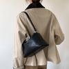 New Retro Cowhide Single Shoulder Underarm Women's Bag, Leather Casual Crossbody Bag, Large Capacity Commuter Women's Bag