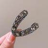 High-Grade Metal Shark Claw Clip - Irregular Style Ponytail Hair Clip for Girls