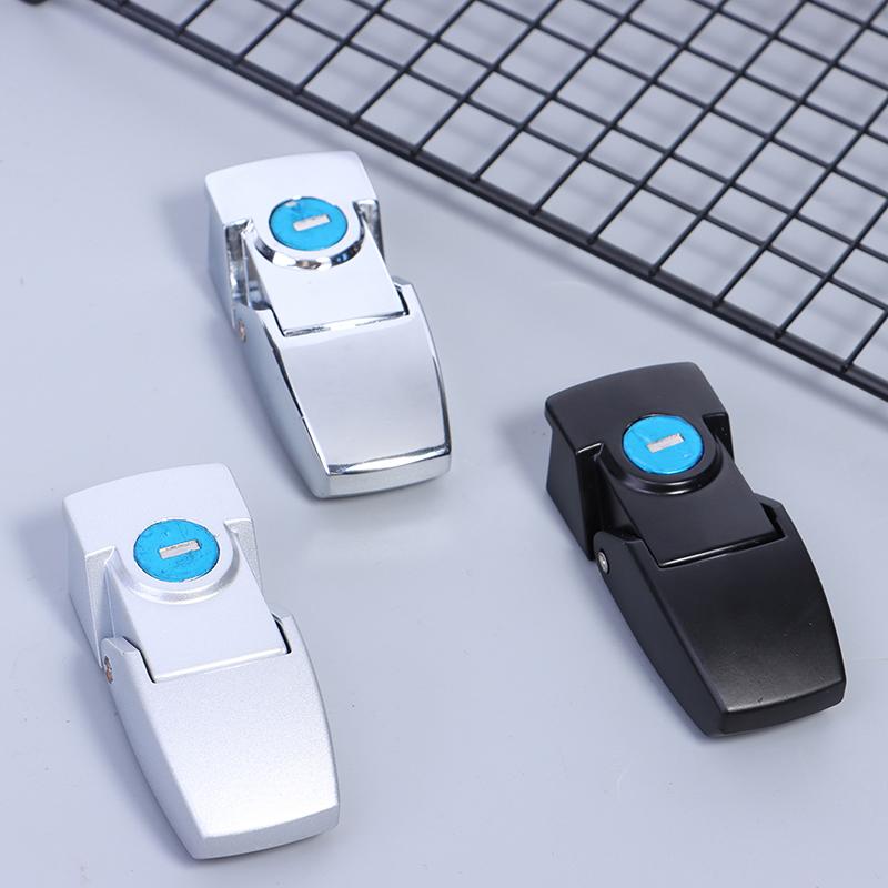 Dk604 Schnallenverschluss Edelstahl Schrankriegel Schubladensicherheit Knebelverschluss mit zwei Schlüsseln