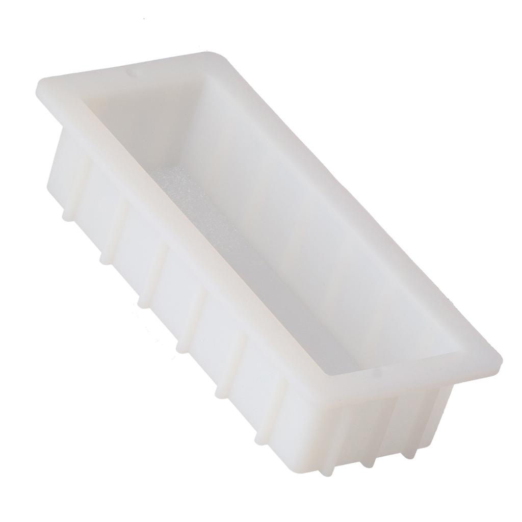 1400ml Silicone Soap Mold NoStick Reusable Rectangular Bread Mold for Home Bakery